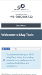 Mobile Screenshot of magtoolsindia.com