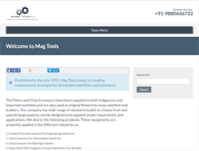 Tablet Screenshot of magtoolsindia.com